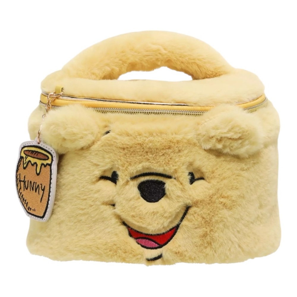 DISNEY x HOT TOPIC | Winnie The Pooh Fuzzy Makeup Bag